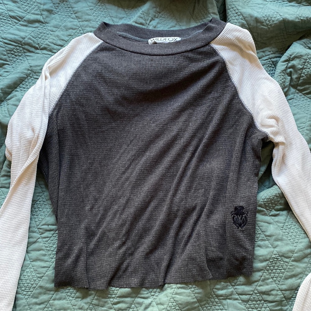 ‼️Wildfox Gray White CozyThermal S